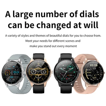 2021 Nové H36 Smart Hodinky Pre Človeka 1.32 Palcový Veľký Displej Žien Smartwatch Ovládanie Hudby Športové Krokomer Pre Android IOS Telefón