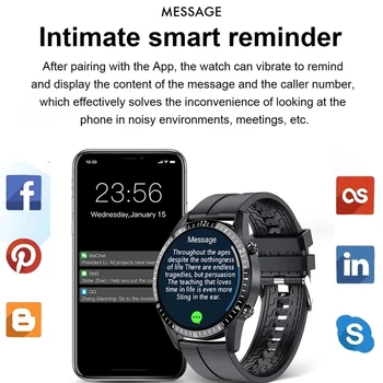 2021 Nové Inteligentné Hodinky Bluetooth Hovor Smartwatch Muži Ženy Nepremokavé Šport Fitness Náramok Muž Pre IOS Android Xiao Huwei +Box