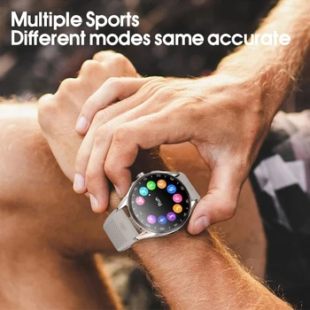 360*360 HD IPS Displej Bluetooth Hovor mužov Smart hodinky Srdcového tepu IP68 Plávať Šport Smartwatch Vlastná Voľba Pre Android IOS