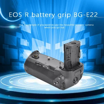 BG-E22 Rukoväť Batérie Box Vhodný pre Canon Fotoaparátu Rukoväť LPE6/E6N Batérie EOS R Batérie Poľa(US Konektor)