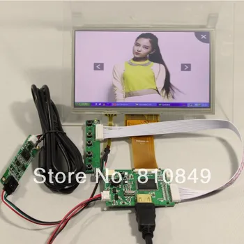 HD MI vstupné LCD radič doska+7inch 800x480 AT070TN93/ EJ070NA-03Alcd s dotykový panel