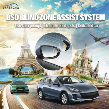 Milimeter Vlna Radar blind spot detection systém BSD BSA BSM Monitorovanie Zmena Pruhu Aided Parkovanie Pre Mazda Mazda3 rokov 2007-