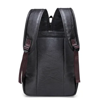 Nové 2019 zahraničného obchodu mužov taška módneho priemyslu veľkú kapacitu mužov batoh bežné mäkké kožené batoh cestovný batoh