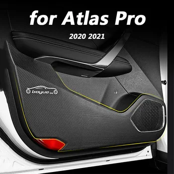 Pre Geely Atlas Pro Emgrand Boyue pro Proton X70 Azkarra 2020 2021 Auto, interiér dekorácie doplnky dvere kick pad patch