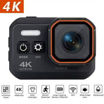 Ultra HD 4K Akcia Fotoaparát, 16 MP 24 snímok za sekundu WiFi 2.0