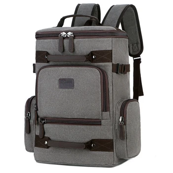Weysfor módne pánske batoh vintage plátno batoh školský batoh pánske cestovné tašky veľkú kapacitu cestovný notebook batoh taška